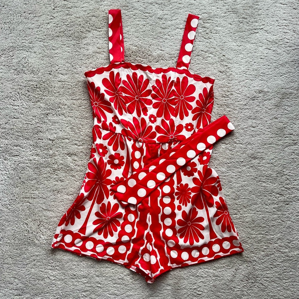 SHEIN floral romper
